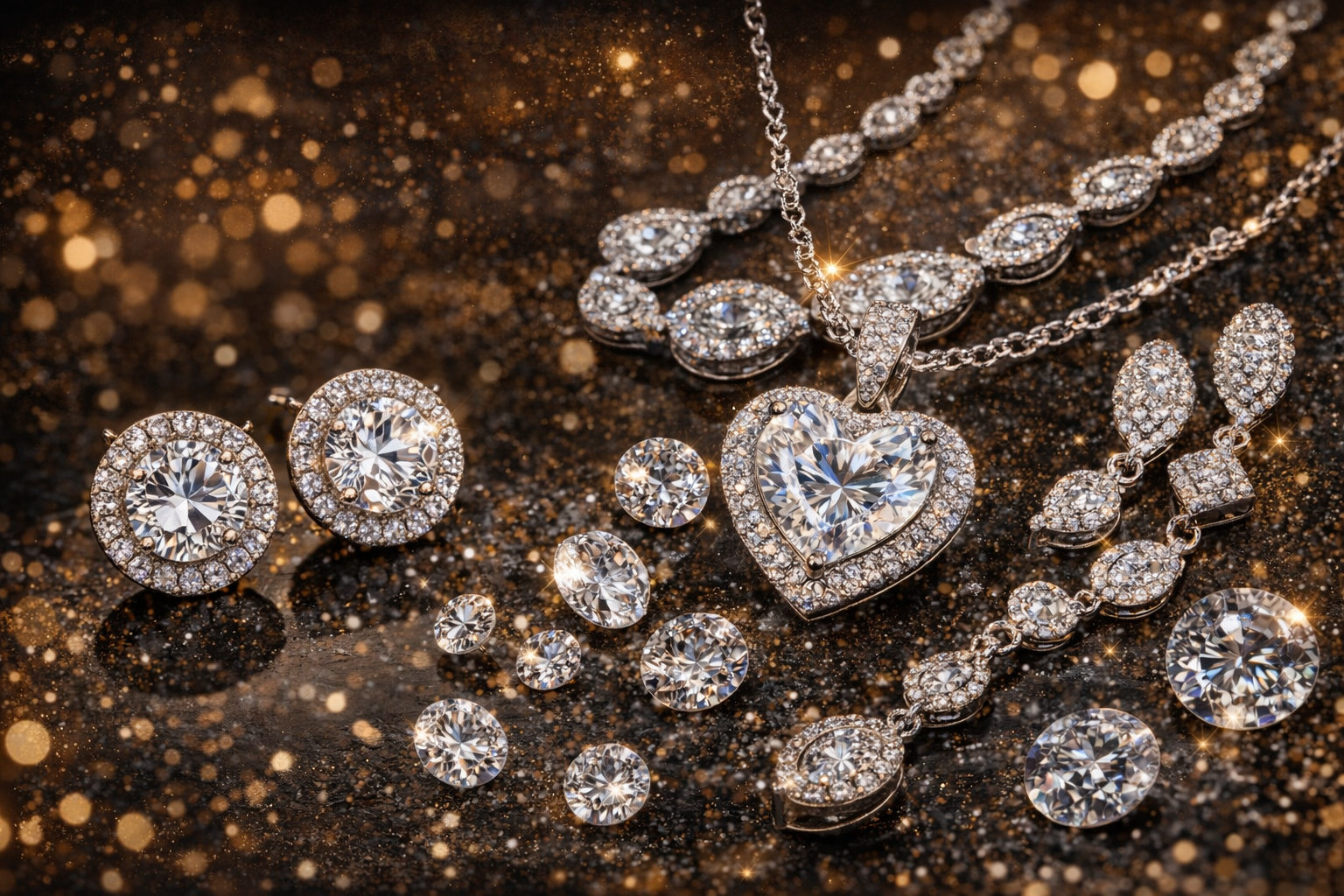 Micro Pavé Cubic Zirconia Jewelry